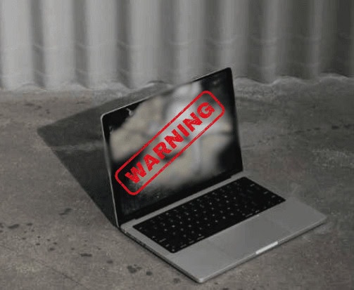 monkey through computer screen for fake animal rescue videos